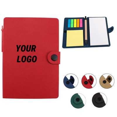 MOQ 10 pcs Notepad with Sticky Notes & Pen