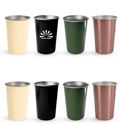 12oz Stainless Steel Camping Cup