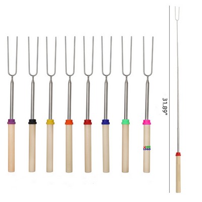 Telescoping Marshmallow Roasting Sticks