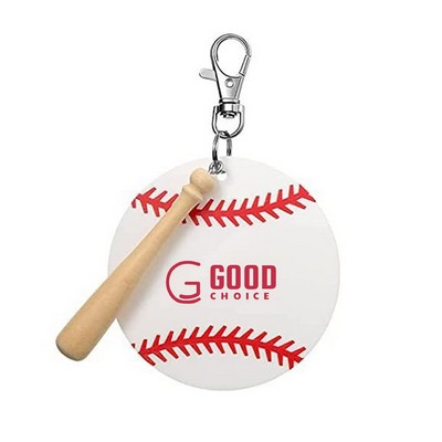Acrylic Baseball Keychain Set