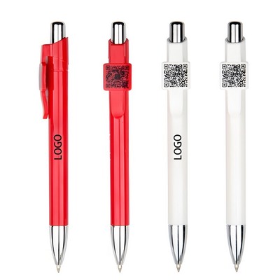 Advertising Business QR Code Ballpoint Pen