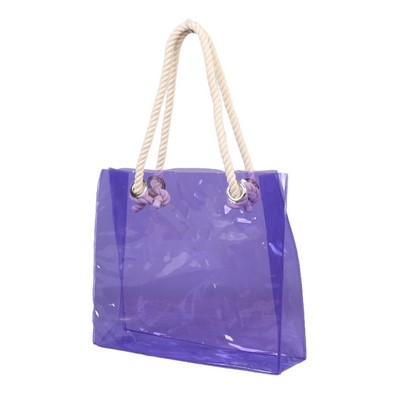 Clear PVC Tote Bag
