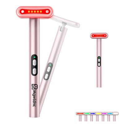 7-in-1 LED Facial Massager with Microcurrent Face Skincare Wand