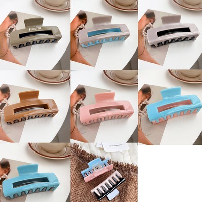 Color-block Acetate Claw Clip (X-Large )