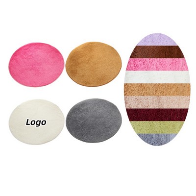 Soft Shaggy Round Area Rug for Living Room Bedroom and Office