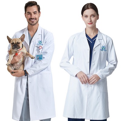 Premium Antistatic Consultation Lab Coat For Women/Men