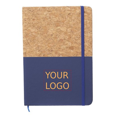 Cork and PU Hardcover Notebook