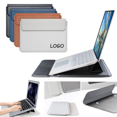 13" Laptop Sleeve with Stand and Magnetic Closure