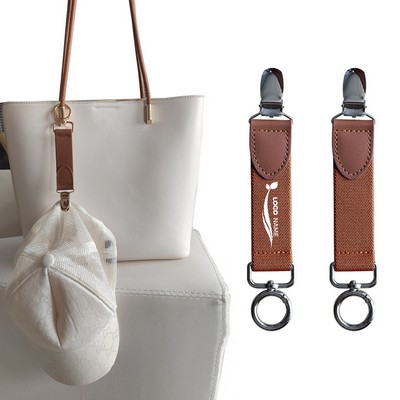 Hat Clip For Attaching Bags And Hats