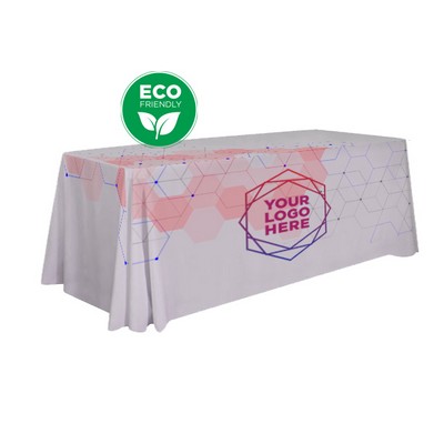 6' 4-Sided Recycled Polyester Display Cloth (Dye Sublimation Print)
