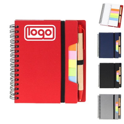 Sticky Notes Notebook w/ Pen