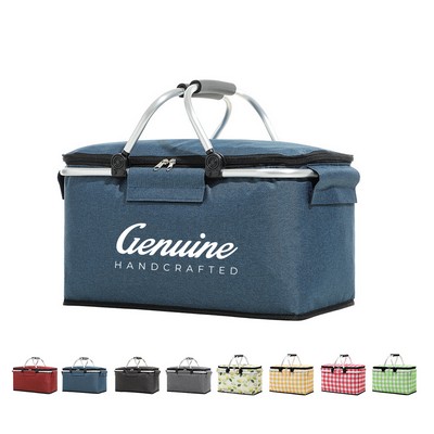 Folding Picnic Basket