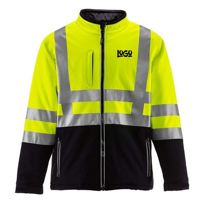 Waterproof Outdoor Polyester Reflective Jacket