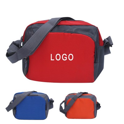 Oxford Cloth Messenger Bag