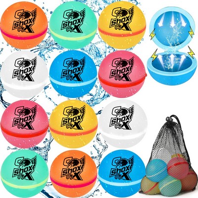 MOQ 20 Magnetic Silicone Toy Water Ball