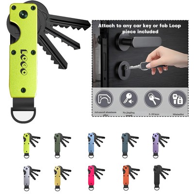 Compact Metallic Innovative Keychains