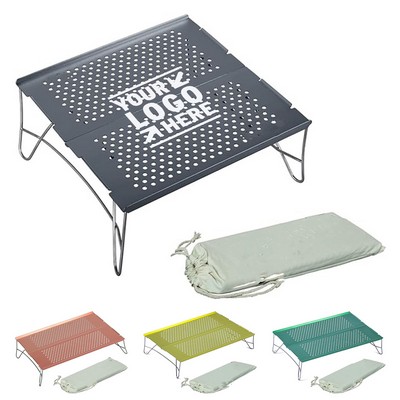 Backpacking Camping Hiking Beach Picnic Ultralight Compact Mini Solo Folding Table