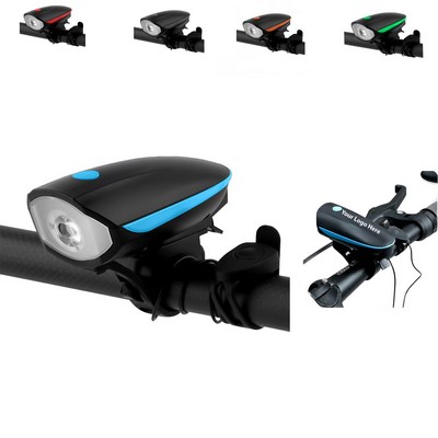 Bike Headlight with Horn