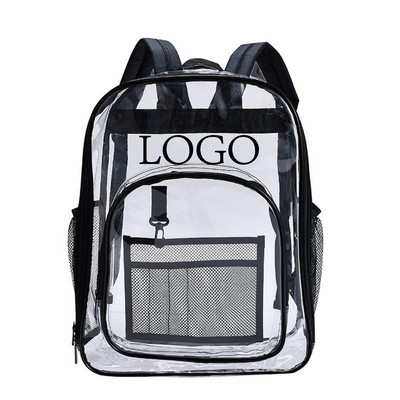 Transparent PVC Storage Backpack