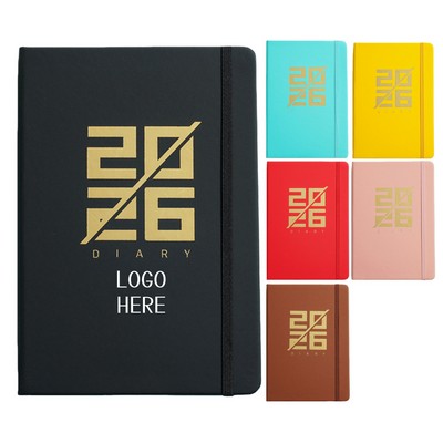 A5 2026 English Planner with Strap