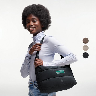 GOT BAG® Puffer Square - GOTS Certified Ocean Plastic Tote Bag