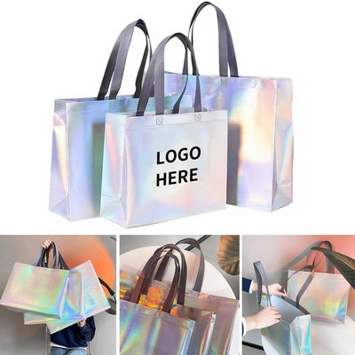Holographic Non-woven Tote Bag