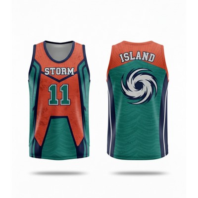 Sublimation Basketball Jersey - Butterfly
