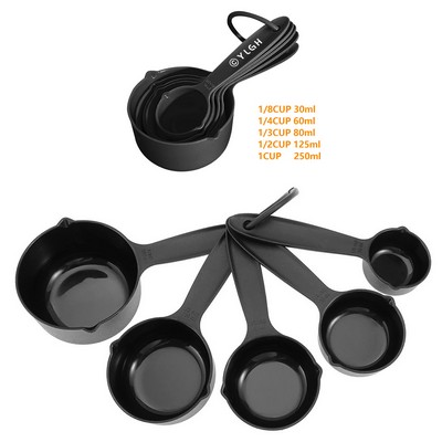 5 Pieces Plastic Measuring Cups