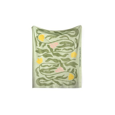 Full-Color Velvet Throws