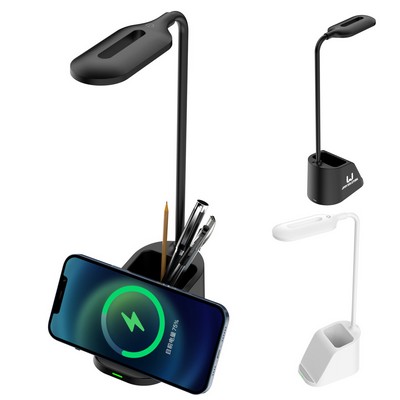 Multifunctional Desk Lamp with Wireless Power