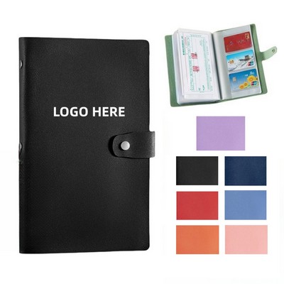 Budget Binder with Zipper Cash Envelopes