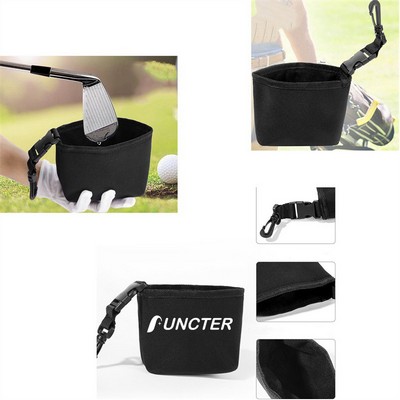 Golf Ball Cleaning Bag Golf Club Wiping Bag Waterproof Bag