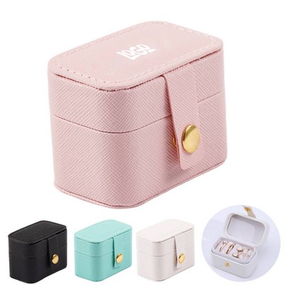 Mini Rectangle Travel Ring Case