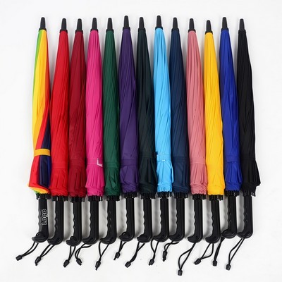 Premium Automatic Double Canopy Umbrella with Windproof Shaft for Business and Travel