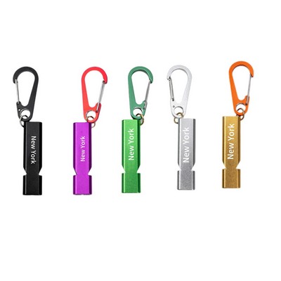 Portable Aluminum Survival Whistle