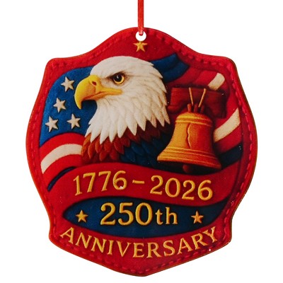 250th Anniversary Custom 2D Acrylic Ornament