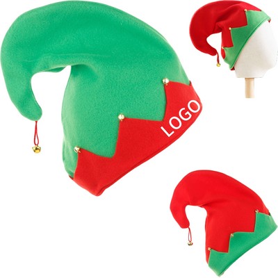 Bell-Adorned Elf Hat