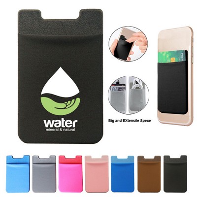 Lycra Cell Phone Wallet Card Holder