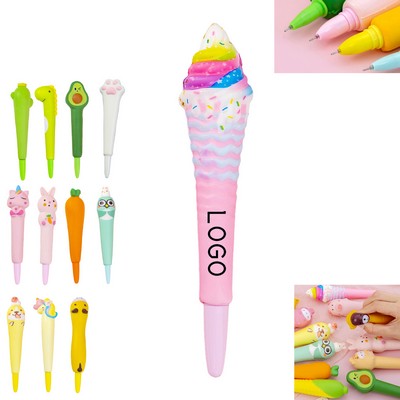 Cartoon Stress Relief Pen