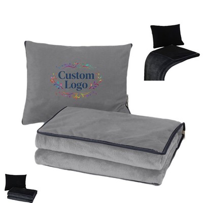Foldable Pillow Blanket