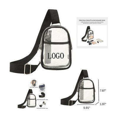 Clear PVC Fashion Shoulder Bag