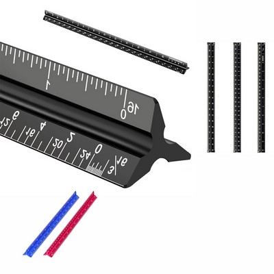 Architectural Scale Triangle Drafting Ruler
