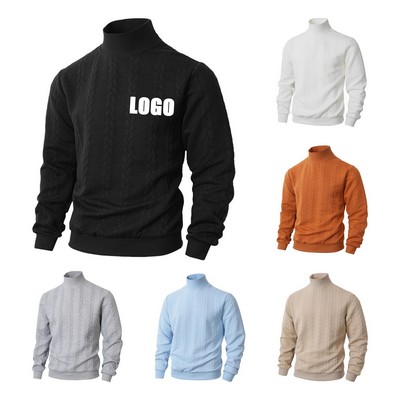 Casual Twisted Knitted Pullover Sweaters