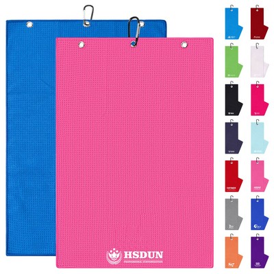 Golf Towel with Carabiner