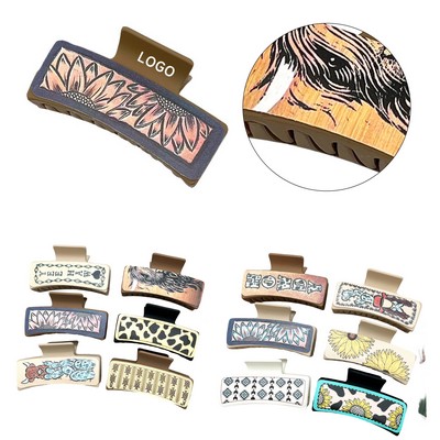 Custom Plastic Hair Clip