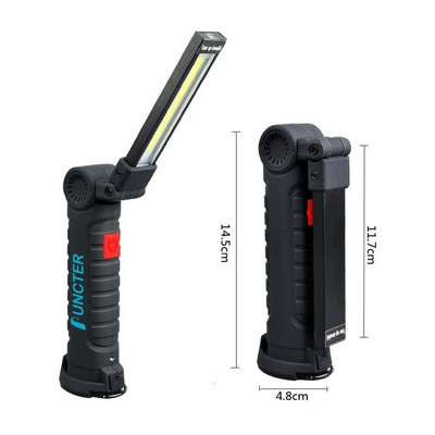 Rechargeable Work Light Magnetic Flashlight 360° Rotate Design Mechanic Light Emergency Tool