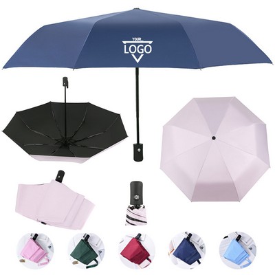 8-Bone Automatic Folding Umbrella