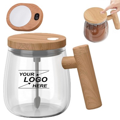 Electric Mixing Mug stirring with warming Coaster