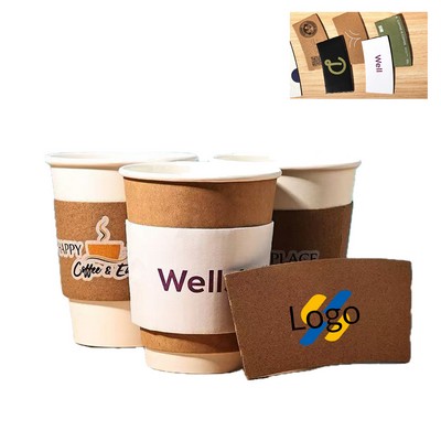 Kraft Brown Coffee Clutch Cup Sleeve
