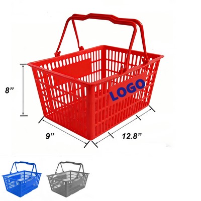 18L Shopping Baskets with Handles